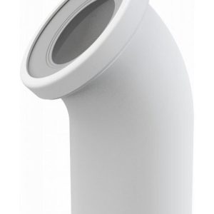 Alcaplast WC csatlakozó 45° hajlattal A9045