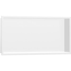 Hansgrohe XtraStoris Original falfülke integrált kerettel 30x60x10 cm, matt fehér 56064700