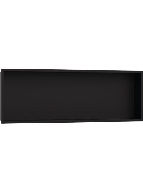 Hansgrohe XtraStoris Original falfülke integrált kerettel 30x90x10 cm, matt fekete 56067670